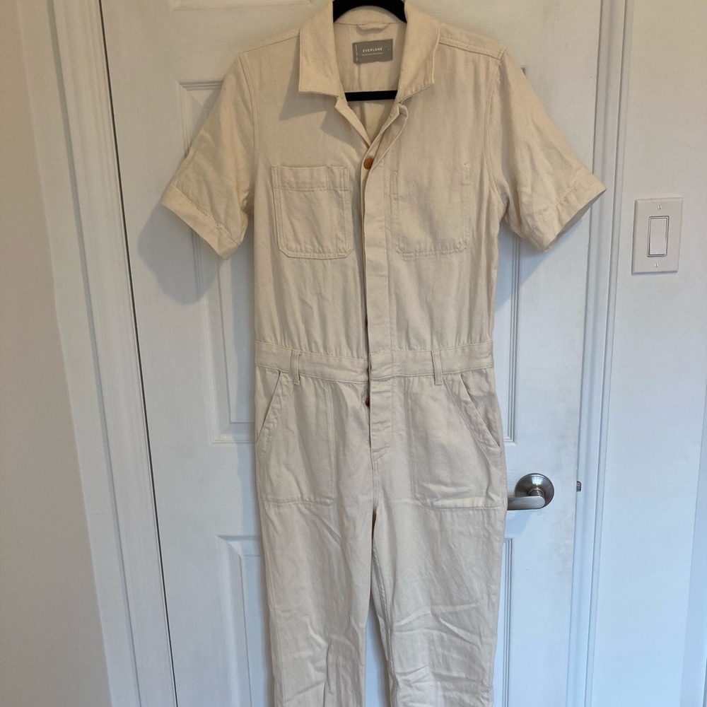 Everlane “The Short Sleeve Denim Coverall”